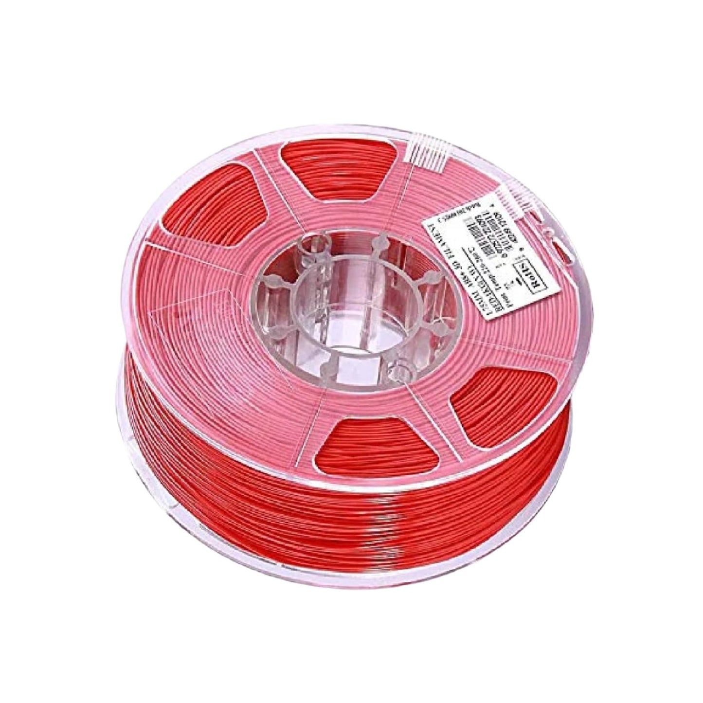 eSun ABS+ 1.75mm Filament 3D Printer Filament eSun ABS Plus 1.75mm Red Filament Build Strong And Durable With eSun ABS+ Red Filament- 1 KG - RED-RS3468