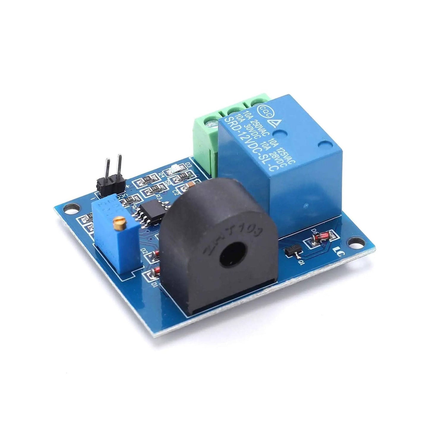 Current Detection Module 5A 12V Overcurrent Protection AC Current ...