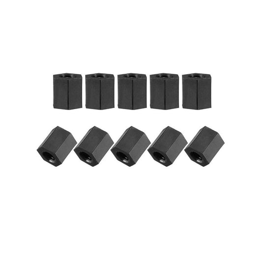 M3x6MM Nylon Hex Spacer Female to Female - Pack of 10
