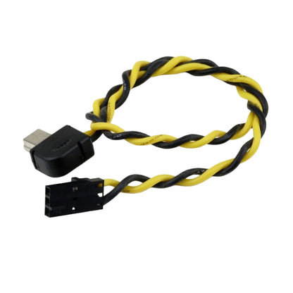 GoPro Hero 3 FPV Cable 90 Degree Mini USB To FPV Cable GoPro 3 FPV AV Cable With Right-Angle Mini USB Connector For GoPro Hero 3 Action Camera - RS3755