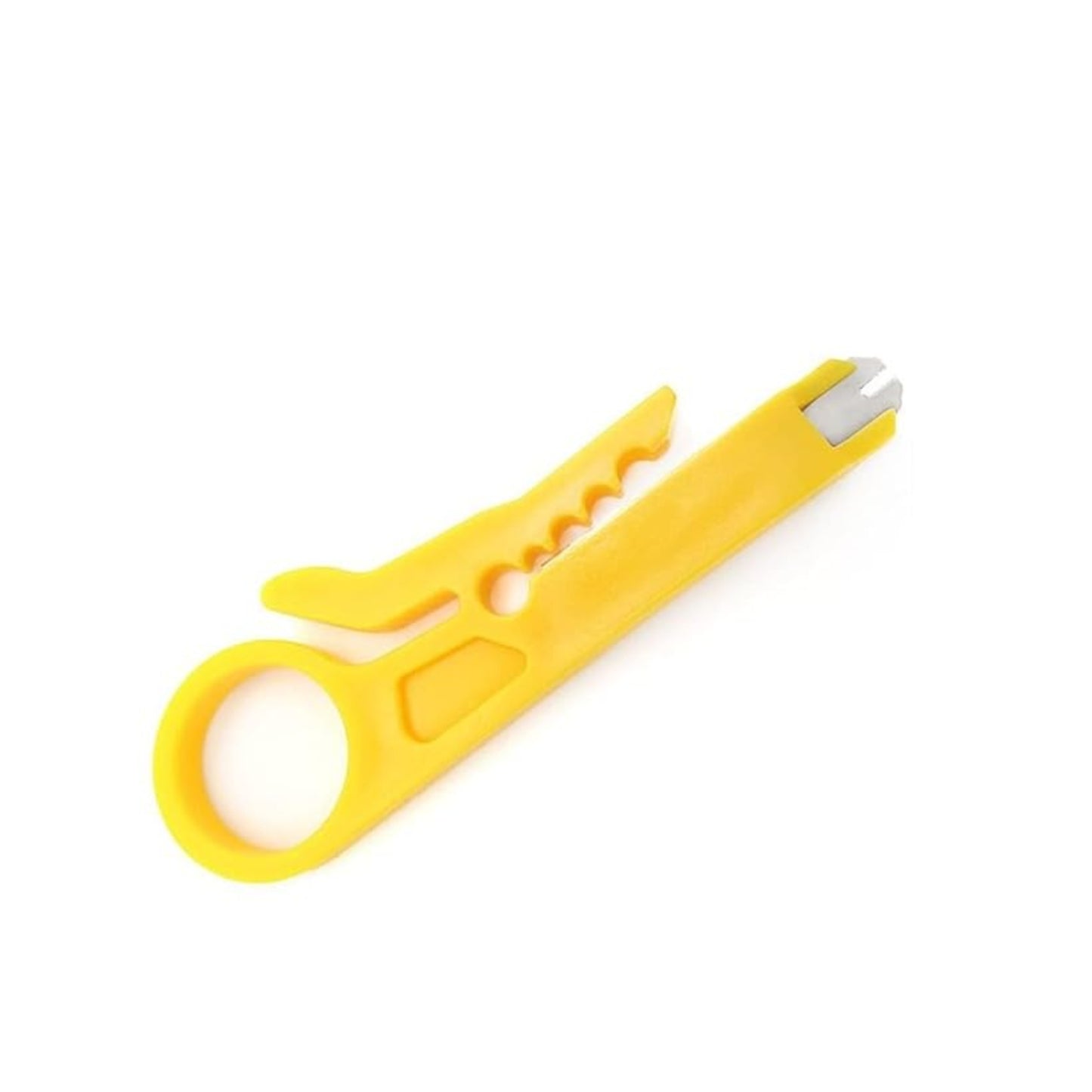 Flat Nose Wire Stripper Cutter Wire Crimping Tool 3-in-1 Wire Tool Professional Grade Wire Stripper With Flat Nose Cable Cutter and Practical Punch Down Tool - RS3847