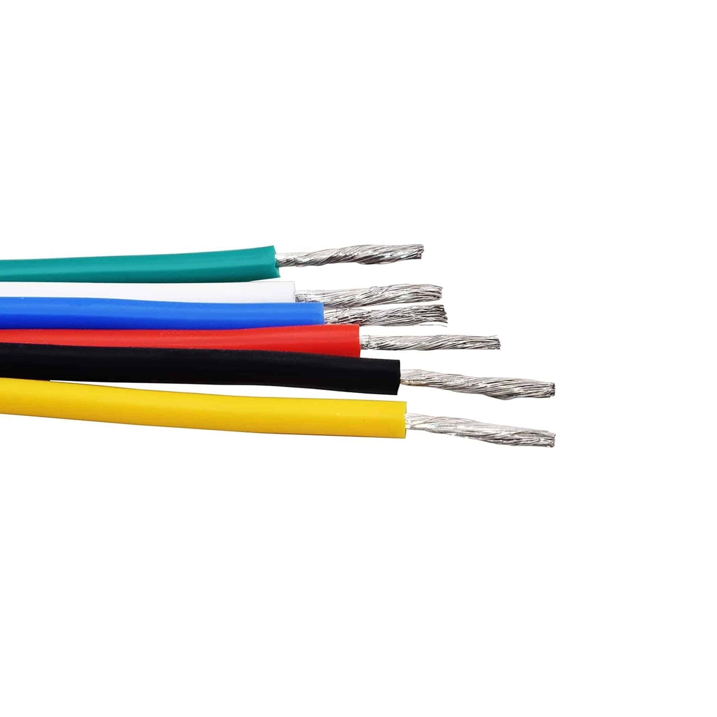 Plusivo Hook Up Wire Kit 20AWG - 600V 6 Colours x 7M