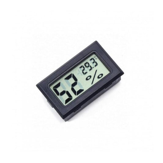 FY-11 Mini Digital LCD Thermometer - Black
