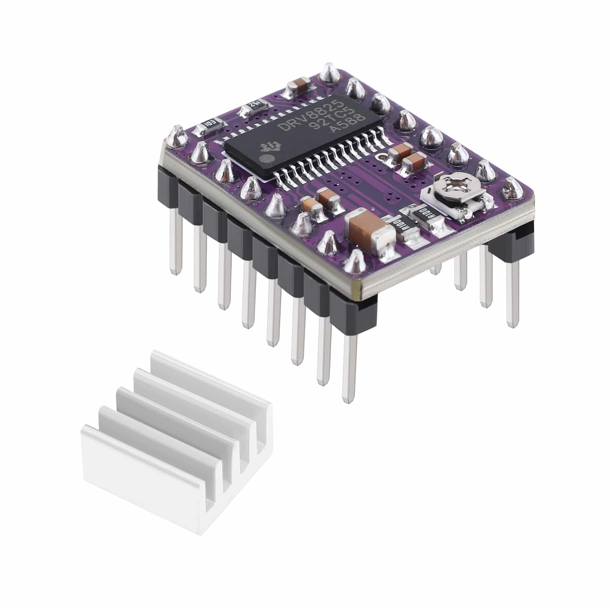 Driver Module 4 DRV8825 Stepper Motor Driver Module 4-Layer with Mini – REES52