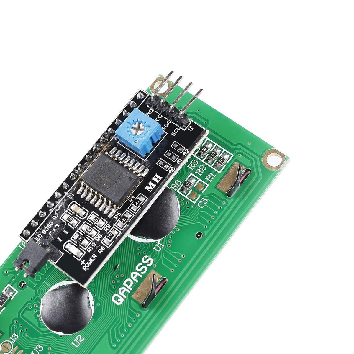 Led I2c Module 16x2 I2C LCD IIC/I2C 1602 LCD Module Yellow Backlight – REES52