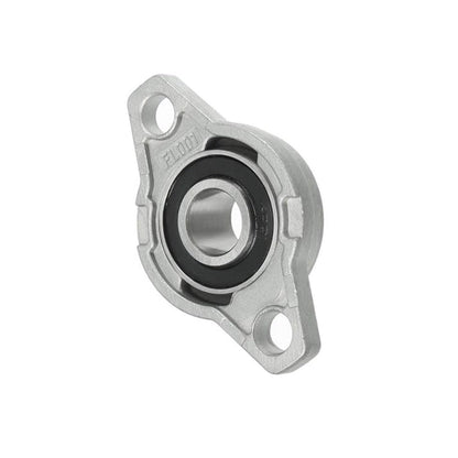 KFL001 Pillow Block Flange Bearing 12mm Inner Diameter Durable Zinc Alloy Pillow Block Bearing With Precision Machined Housing And Sealed Bearings For Industrial Applications - RS4042