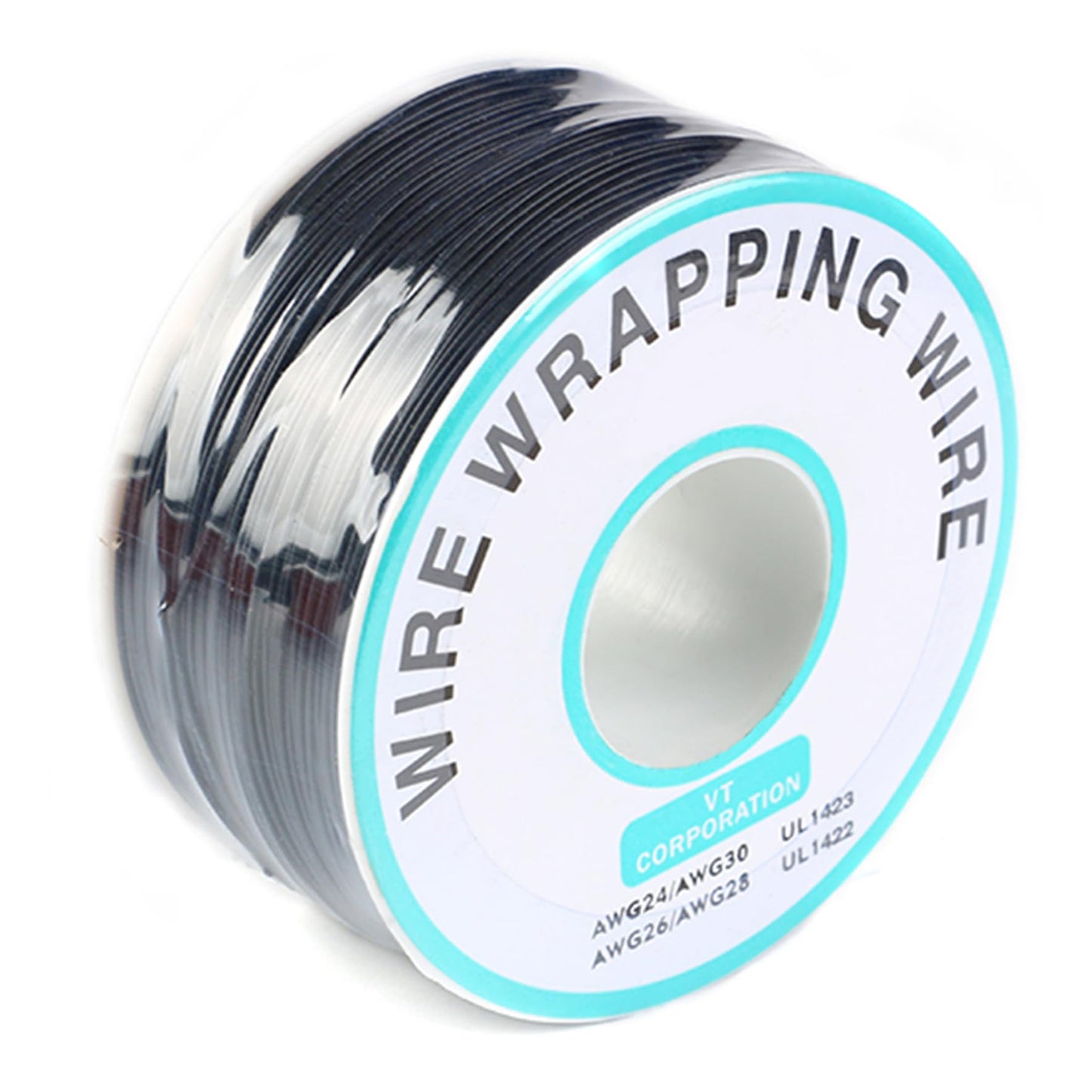 30AWG Wire Wrapping Wire 230m PVC Coated 30AWG Wire High-Quality 30AWG Wire Wrapping Wire (230m) P/N B-30-1000 PVC Insulation for Wire Protection - Black - RS4175