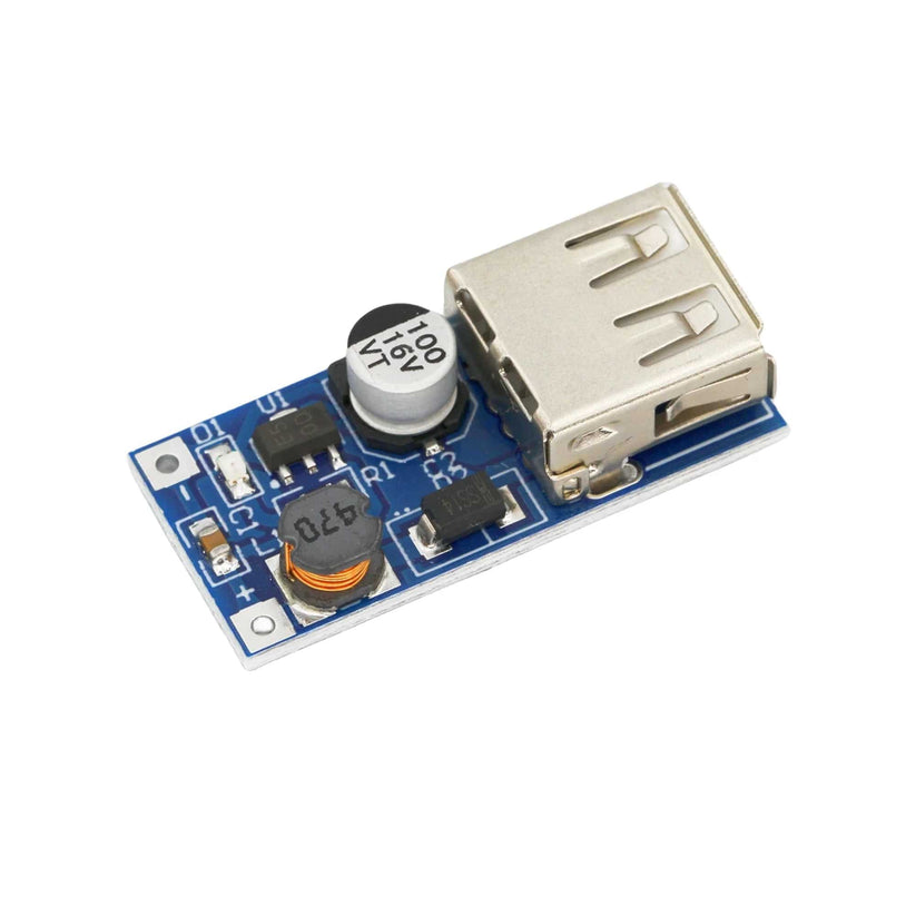 Mini DC-DC Boost Converter 0.9V ~ 5V to 5V 600MA USB – REES52