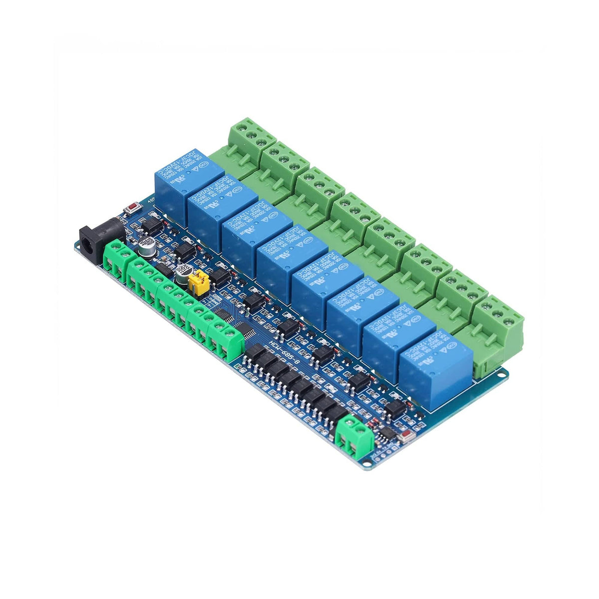 Relay Module Rating Modbus 8 Channel Relay Module 12V Modbus RTU 8 Channel – REES52