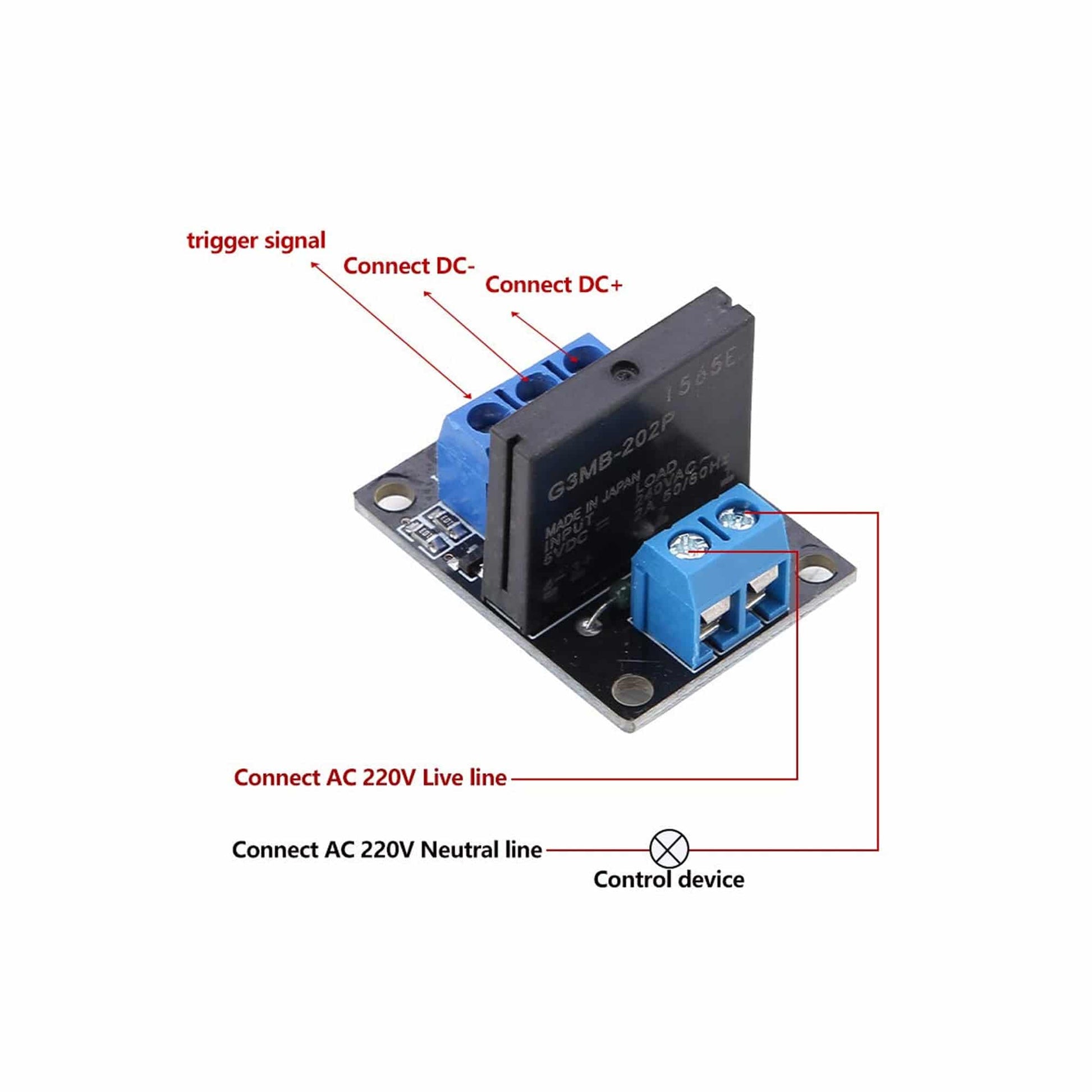5V 1 Channel Solid State Relay 1 Channel 5V Relay Module