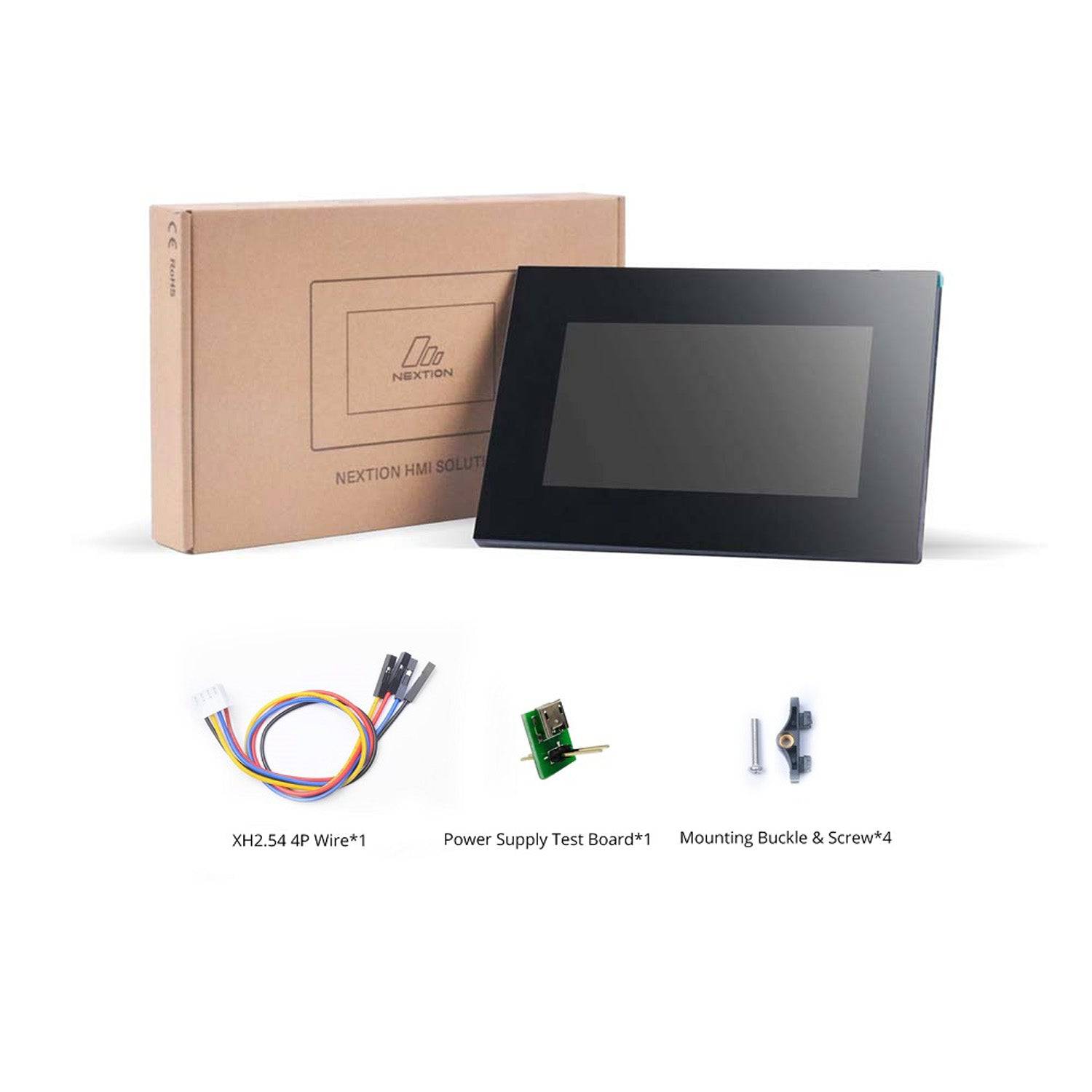 Nextion 7.0 Inch LCD Touch Display - Intelligent Series HMI With IPS RGB 65K Colors & Capacitive Touch