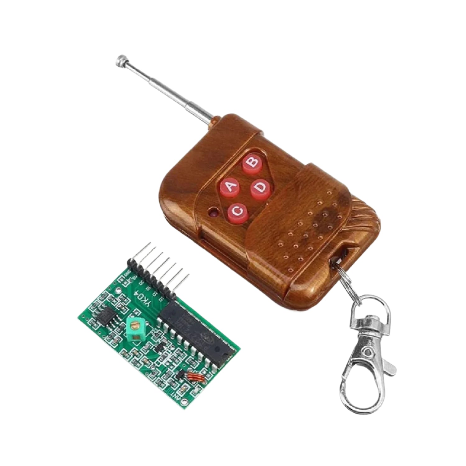 4-Channel Wireless RF Remote Control Module
