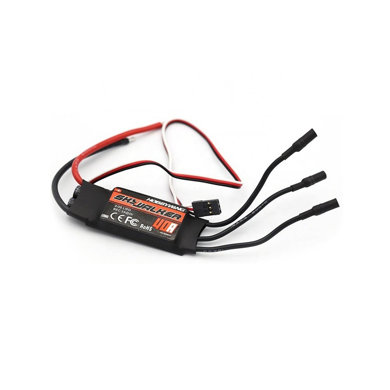 HobbyWing SkyWalker 40A ESC 40A 2-3S LiPo ESC Brushless Speed Controller UBEC for RC Airplane - RS467 - REES52
