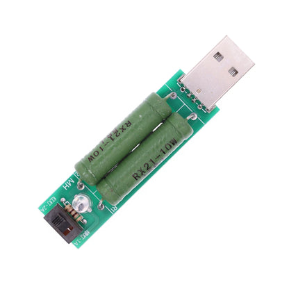 USB Mini Discharge Load Resistor 2A/1A with 1A Green LED 2A Red LED Mini Discharge Load Resistor - RS4811 - REES52