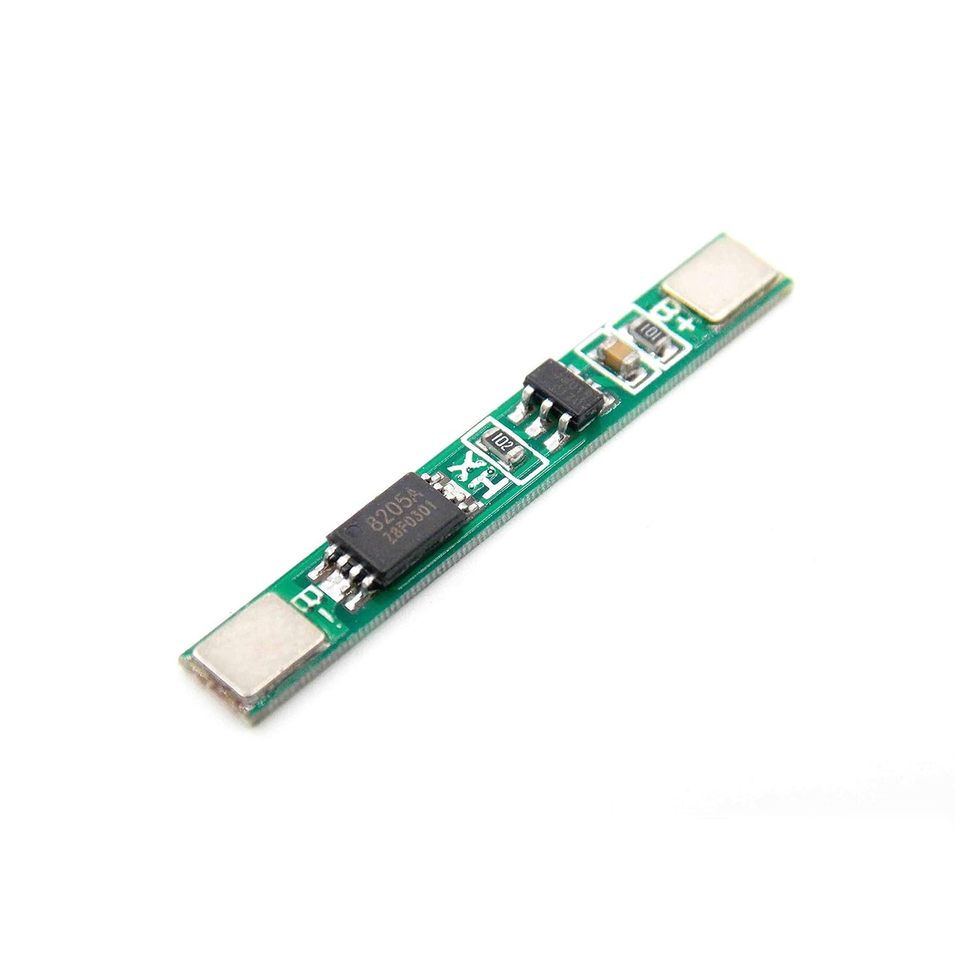BMS Board 1S 3.7V 2.5A Lithium Battery Protection Board Polymer BMS PCM PCB Over Charge Discharge Li-ion Protect Module - RS4822 - REES52