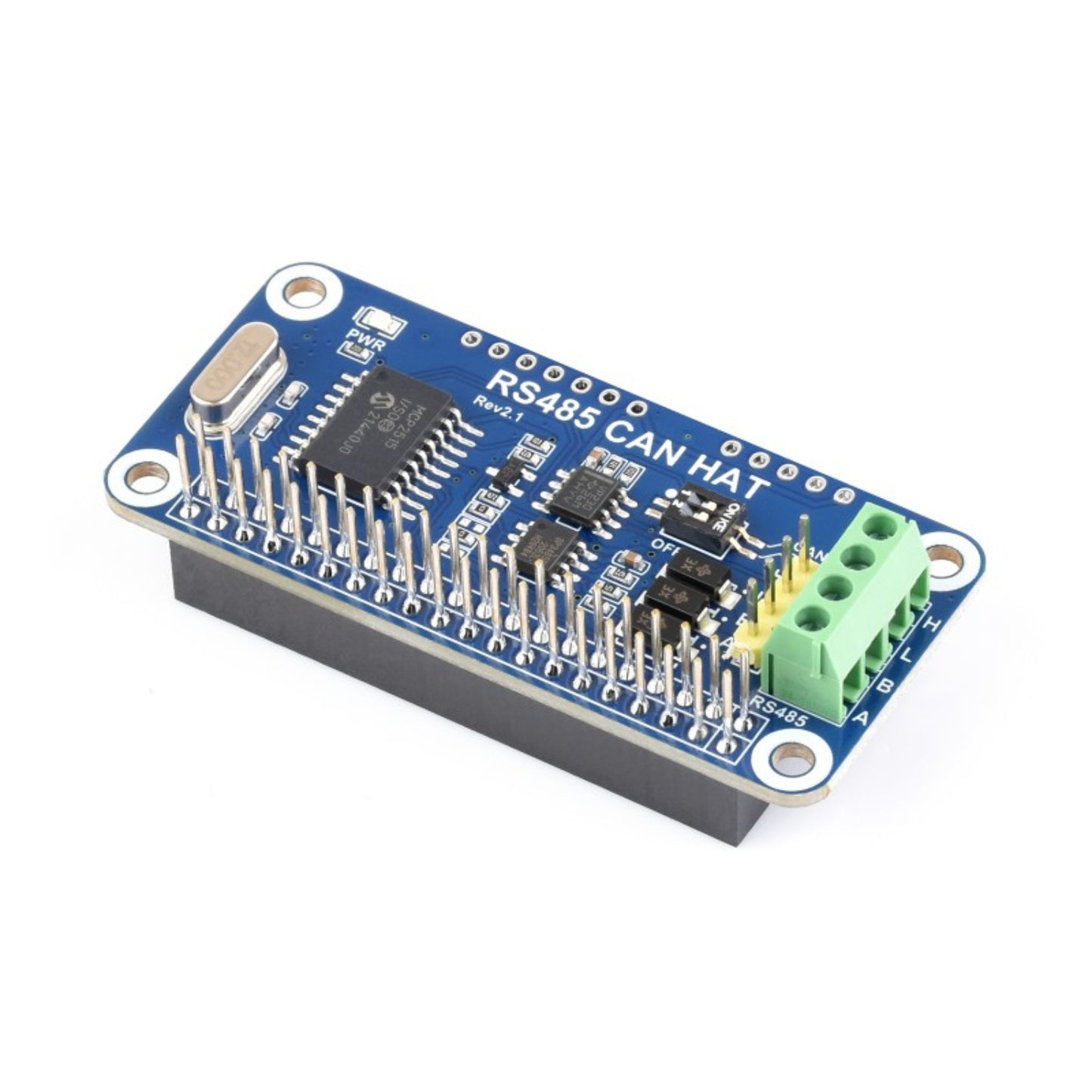 Waveshare RS485 CAN HAT Raspberry Pi RS485 CAN HAT RS485 CAN Expansion Board For Raspberry Pi 4B/3B+/3B/2B/B+/A+/Zero/Zero W/WH/Zero 2W - RS2940