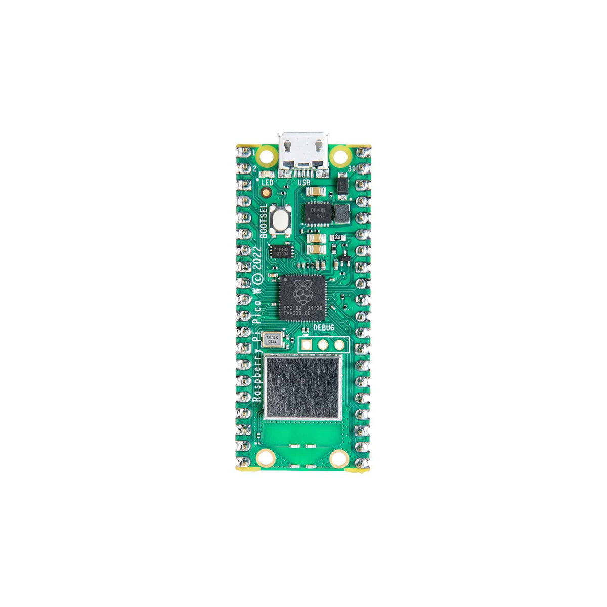 Sc0721 Raspberry Soldered Header Raspberry Pi Pico W Development Board Soldered Header – REES52