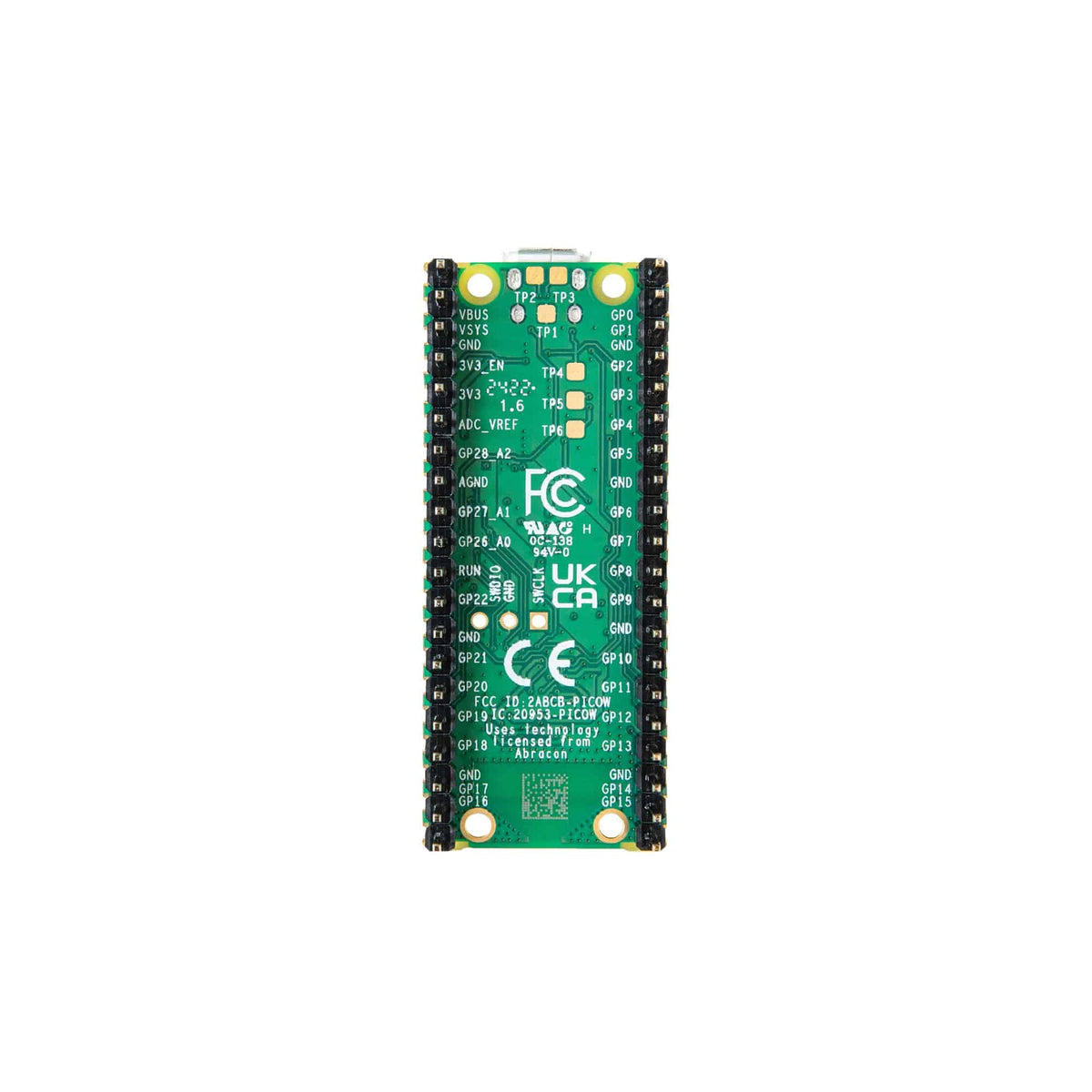 Sc0721 Raspberry Soldered Header Raspberry Pi Pico W Development Board Soldered Header – REES52