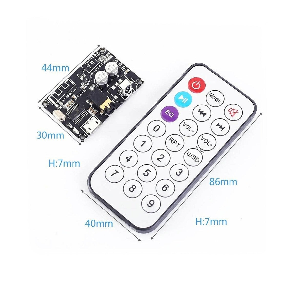 Bluetooth Audio Decoder Module XY-WRBT BLE 5.0 – REES52