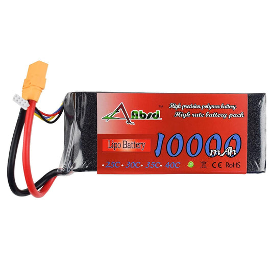 10000mAh Lipo Battery 22.2V 3S 35C Lithium Polymer Battery