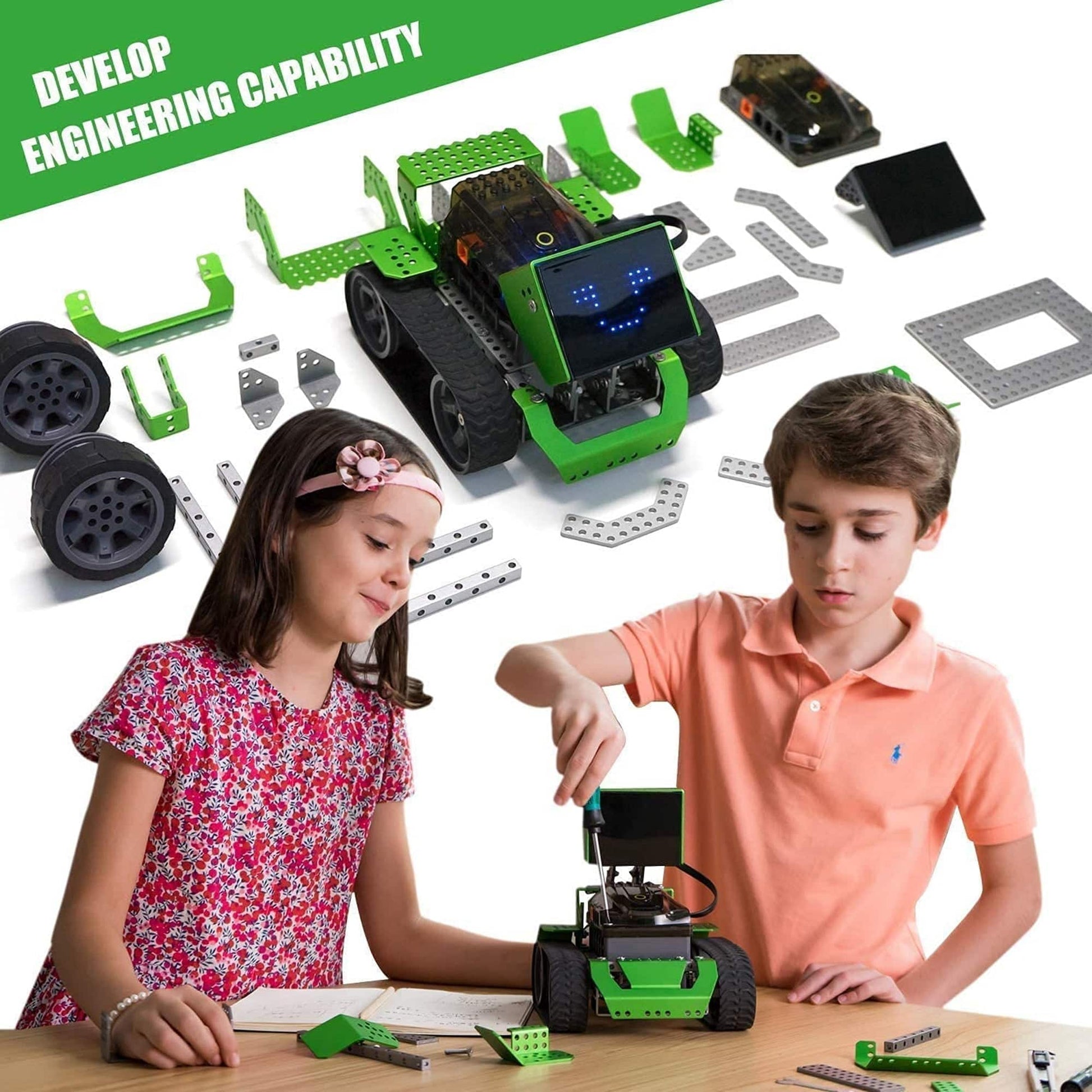 Robobloq Qoopers 6 in 1 Programming Robot Building Kit – REES52