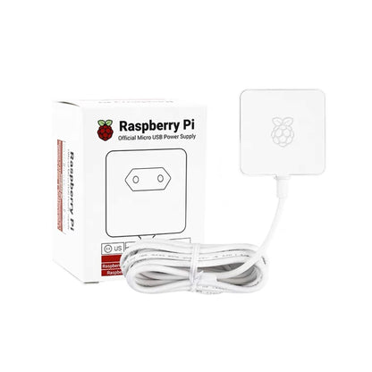Official Raspberry Pi Micro USB Power Supply for Raspberry Pi A, 3B, 3B+, Zero, Zero W, Zero 2W and Pico - RS5028 - REES52