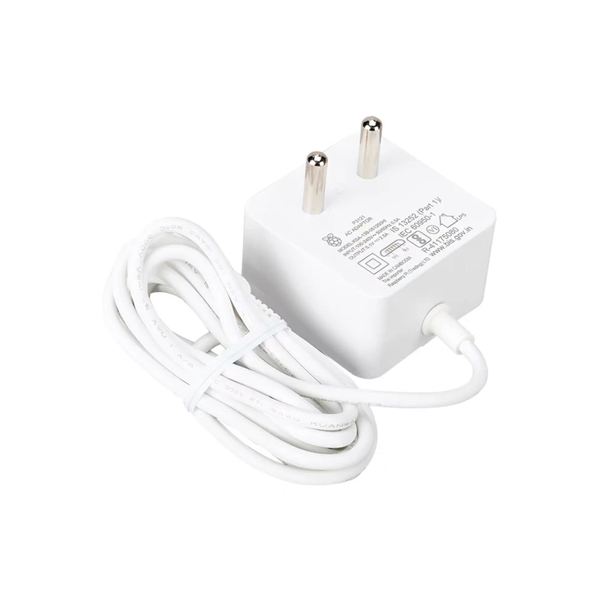 Official Raspberry Pi Micro USB Power Supply for Raspberry Pi A, 3B, 3B ...