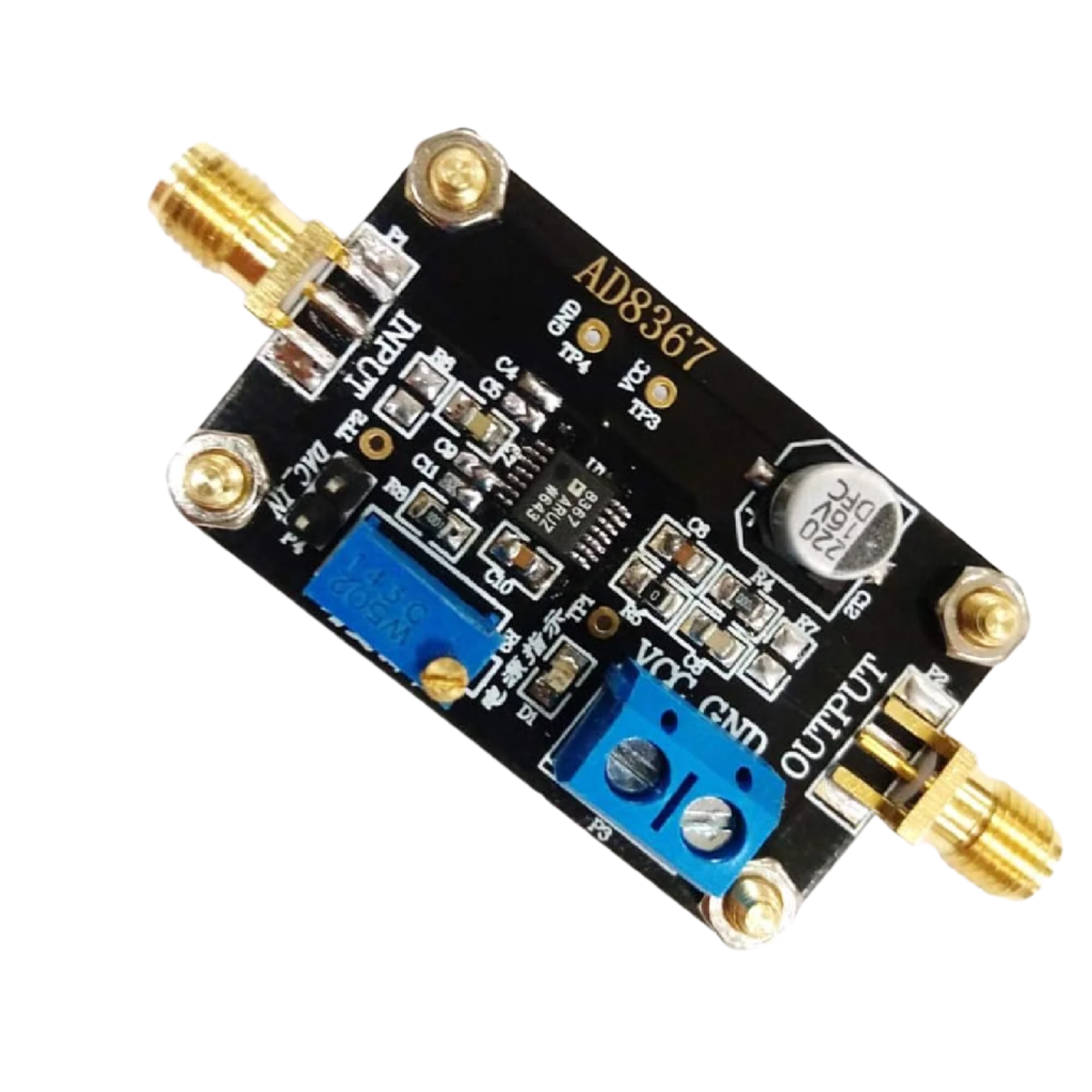 AD8367 Amplifier Module (32dB Max Gain)
