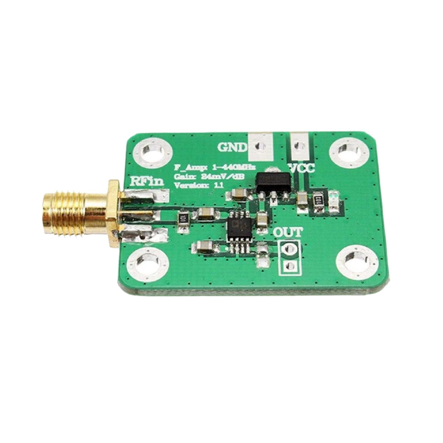AD8310 RSSI Module 0.1-440 MHz RF Log Detector/Power Meter Module – REES52