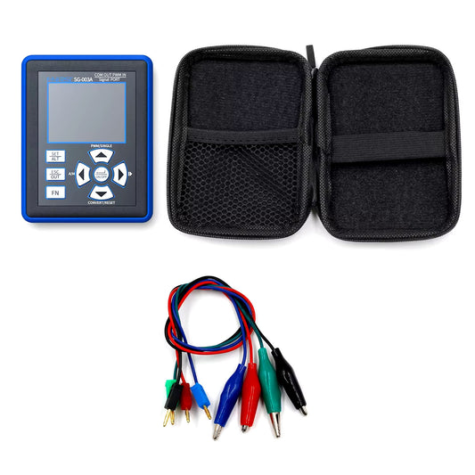 SG-003A PWM Signal Generator Process Calibrator Handheld Process Calibrator Multifunction Portable Analog Signal Source Voltage Current Calibration Testing Measurement Equipment With 0-20mA/0-10V Analog Output - RS5120