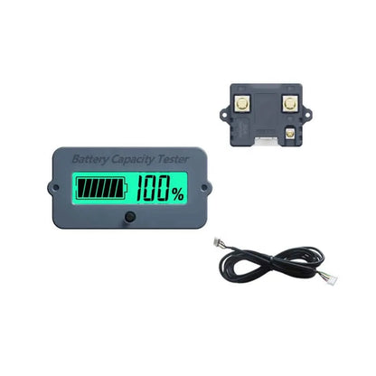 TY02K Battery Capacity Tester Lithium Iron Phosphate Battery Electricity Display Energy Storage Solution Lithium Iron Phosphate Battery For Electricity Display Table High-Precision Voltmeter For Industrial Applications - RS5174