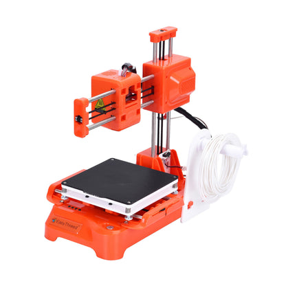 Easythreed K7 Mini 3D Printer Easy To Use Entry Level Toy Gift 3D Printer FDM, TPU, PLA Filament 1.75mm Mini 3D Printer - Orange - RS5433