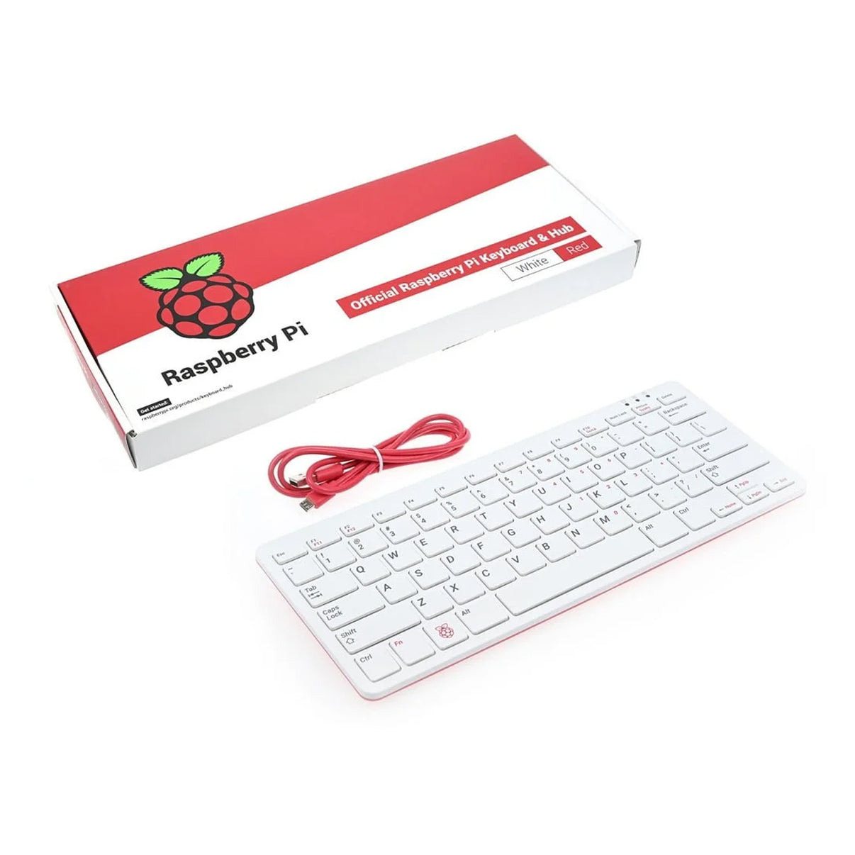 Raspberry Pi Keyboard And USB Hub Pi Keyboard Hub US Layout Keyboard ...