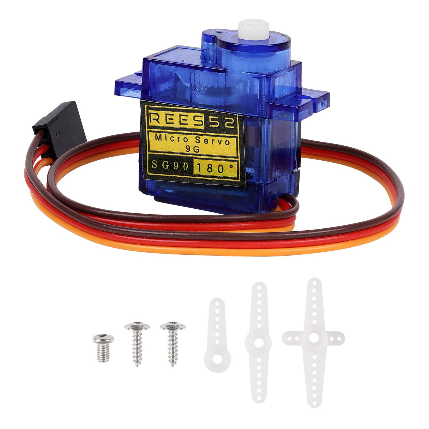 REES52 SG90 Servo Motor 9G Mini/Micro (180° Rotation)