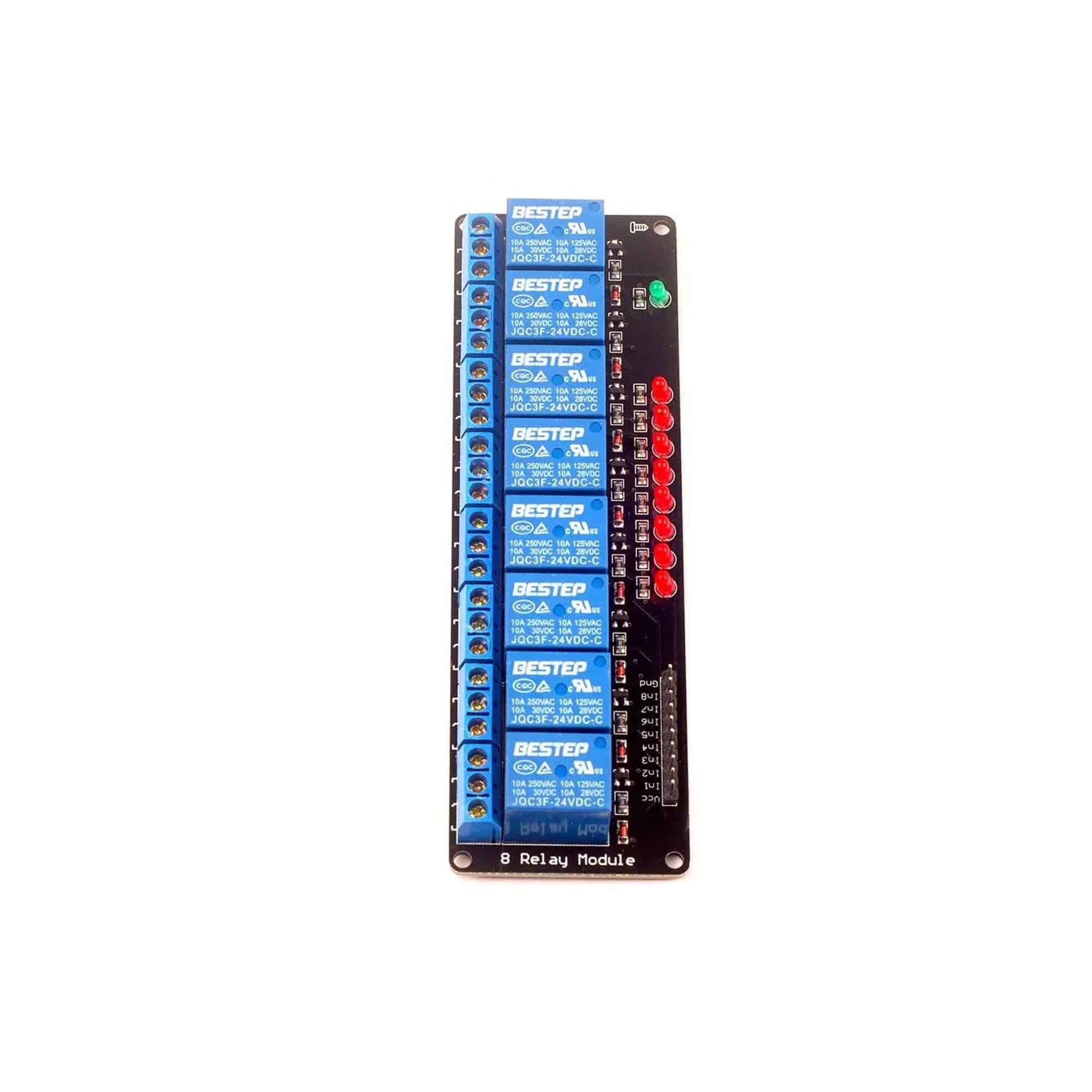 8 Channel 24V Relay Module Shield for Arduino Meage