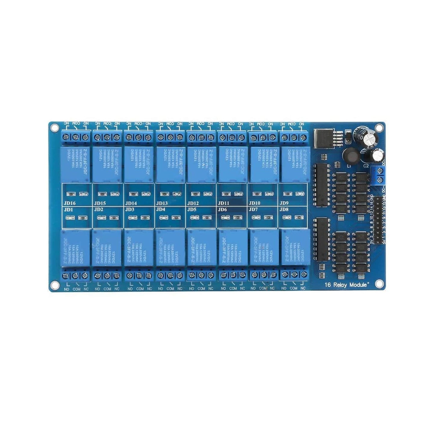 16-Channel Relay Module 12V 16 Channel Relay Module