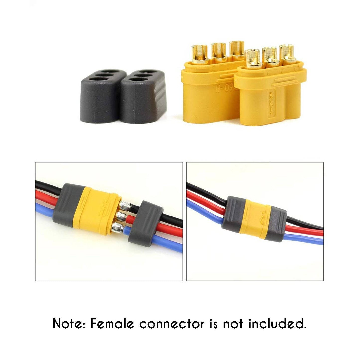 MR60 Connector Plug Male Connector 3.5mm