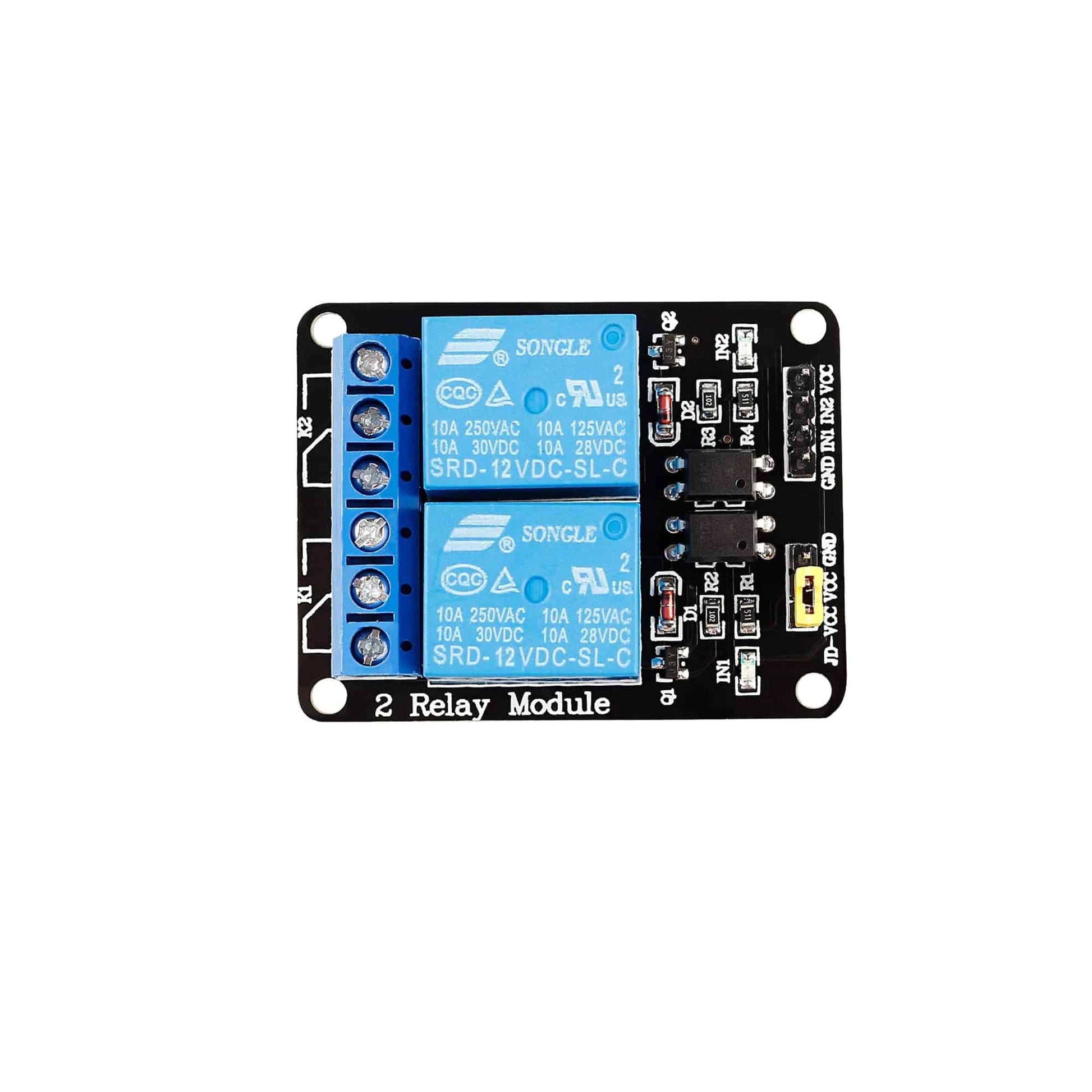 12V 2 Channel Relay Module