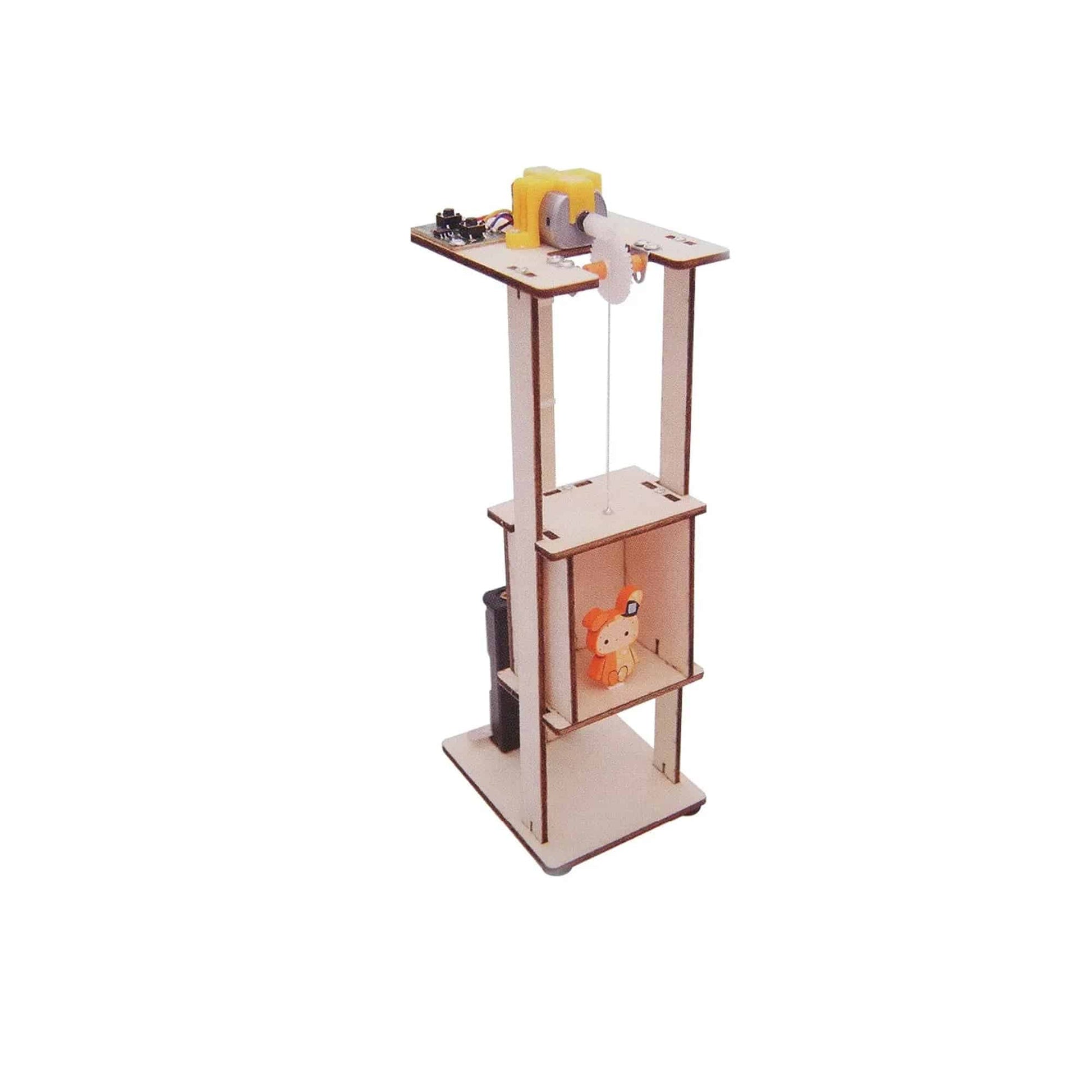 Wood Assembly DIY Electric Lift Kids Gifts Science Toys Experiment ...