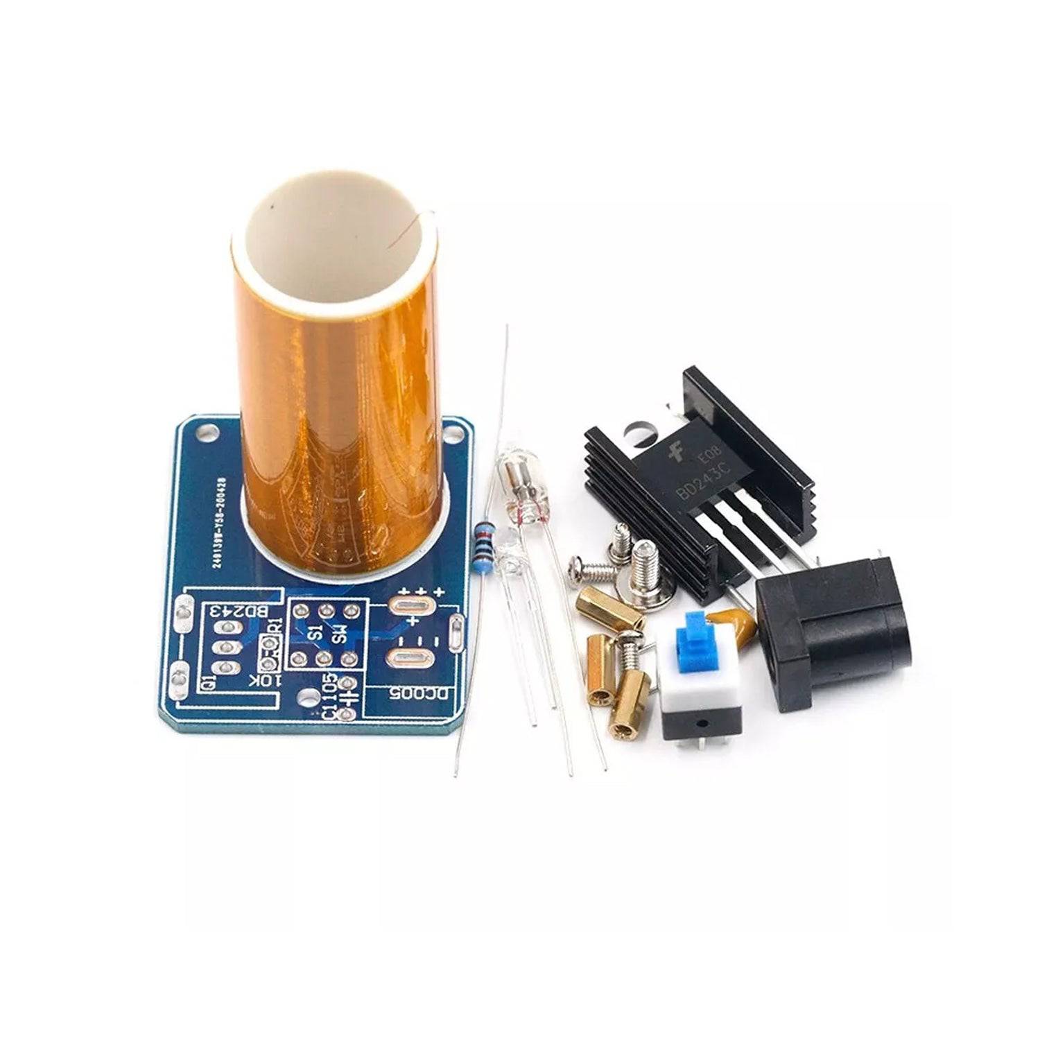 Mini Tesla Coil DIY Kit Mini DIY Tesla Coil Circuit Kit