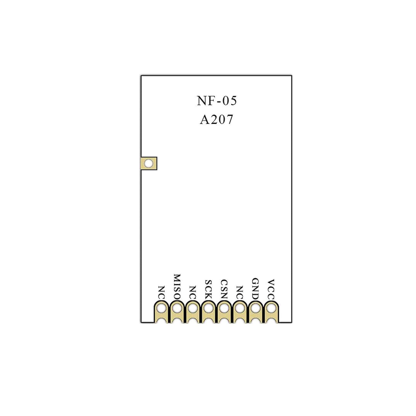 Ai-Thinker NF-05 Module 2400~2525MHz - RS5699