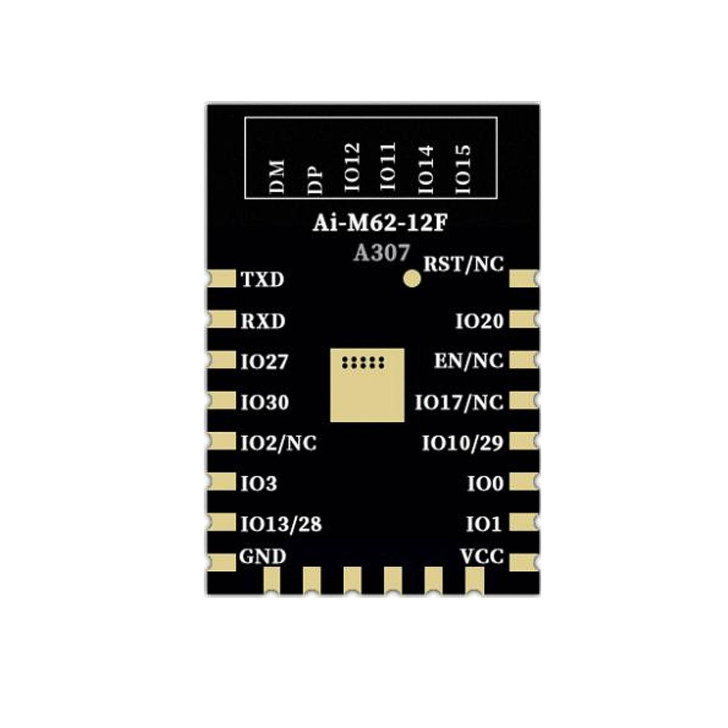 Ai-Thinker Ai-M62-12F Wi-Fi 6+BLE5.3 Module