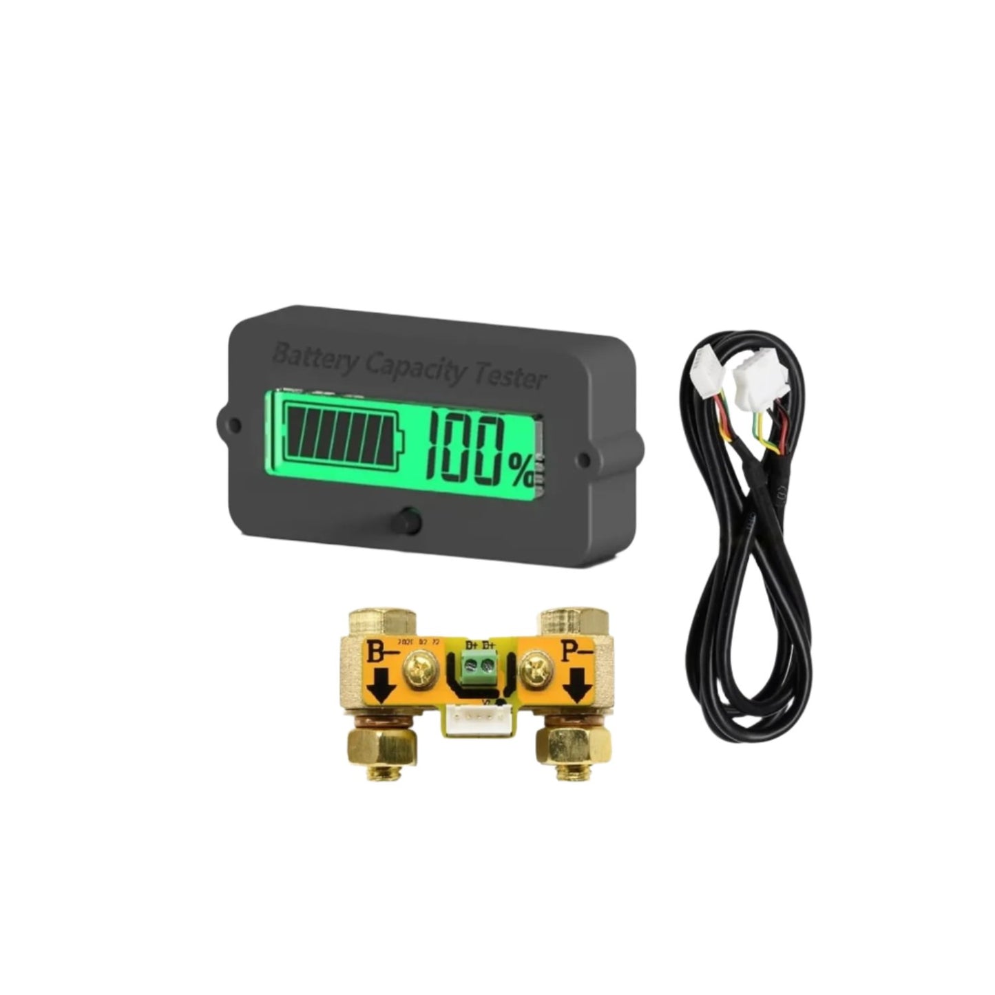 TY02K Battery Capacity Tester Lithium Iron Phosphate Battery Electricity Display Energy Storage Solution Lithium Iron Phosphate Battery For Electricity Display Table High-Precision Voltmeter For Industrial Applications - RS5174