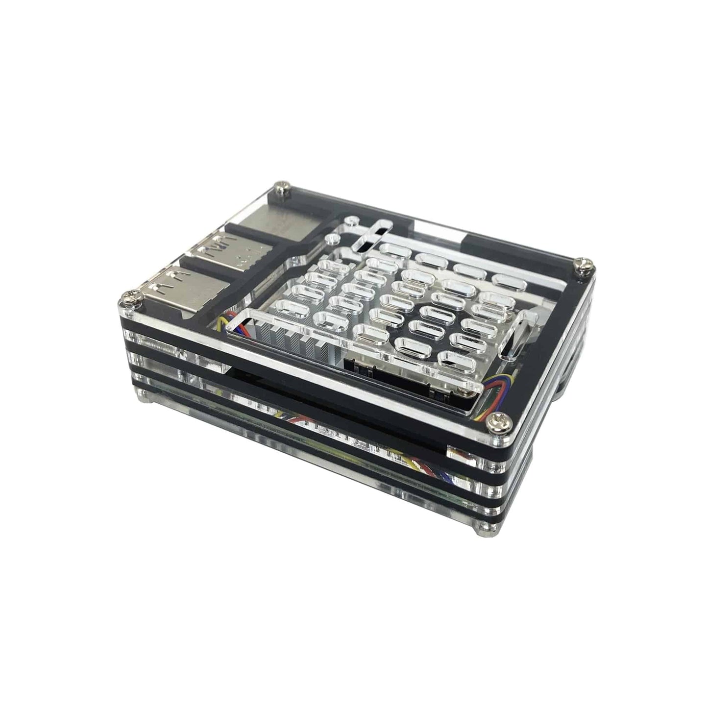 Raspberry Pi 5 9-Layer Case Acrylic Shell Raspberry Pi 5