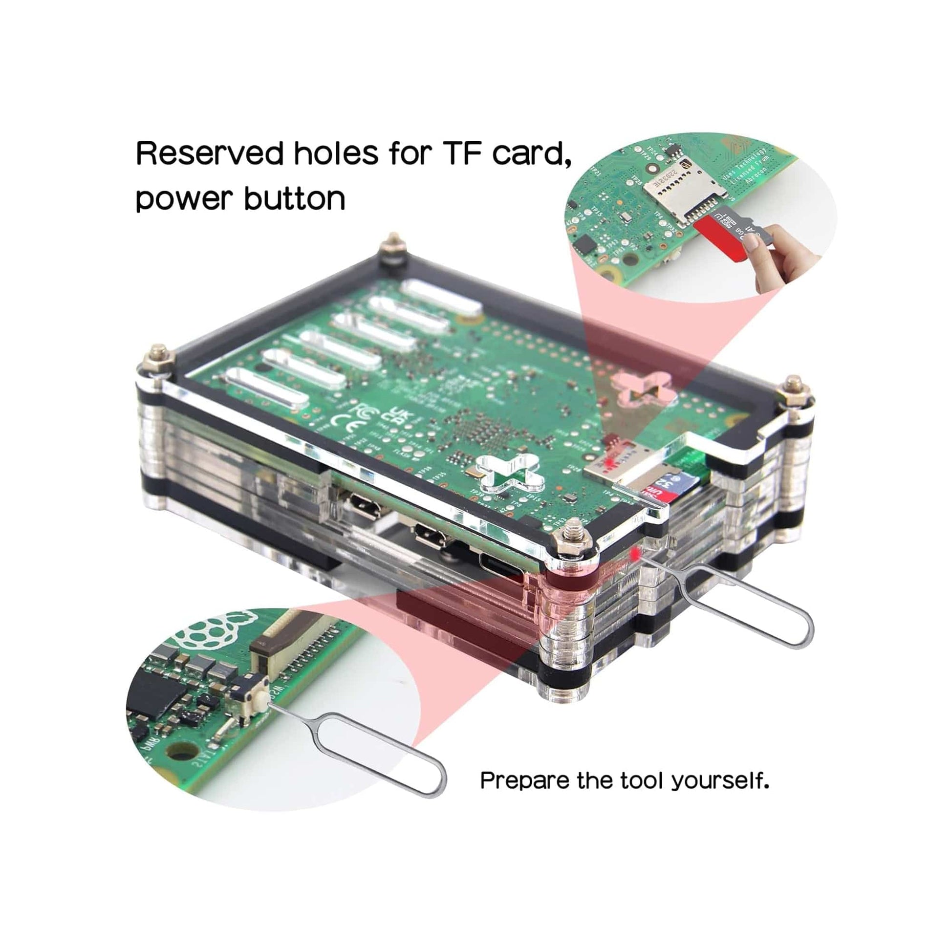 Raspberry Pi 5 9-Layer Case