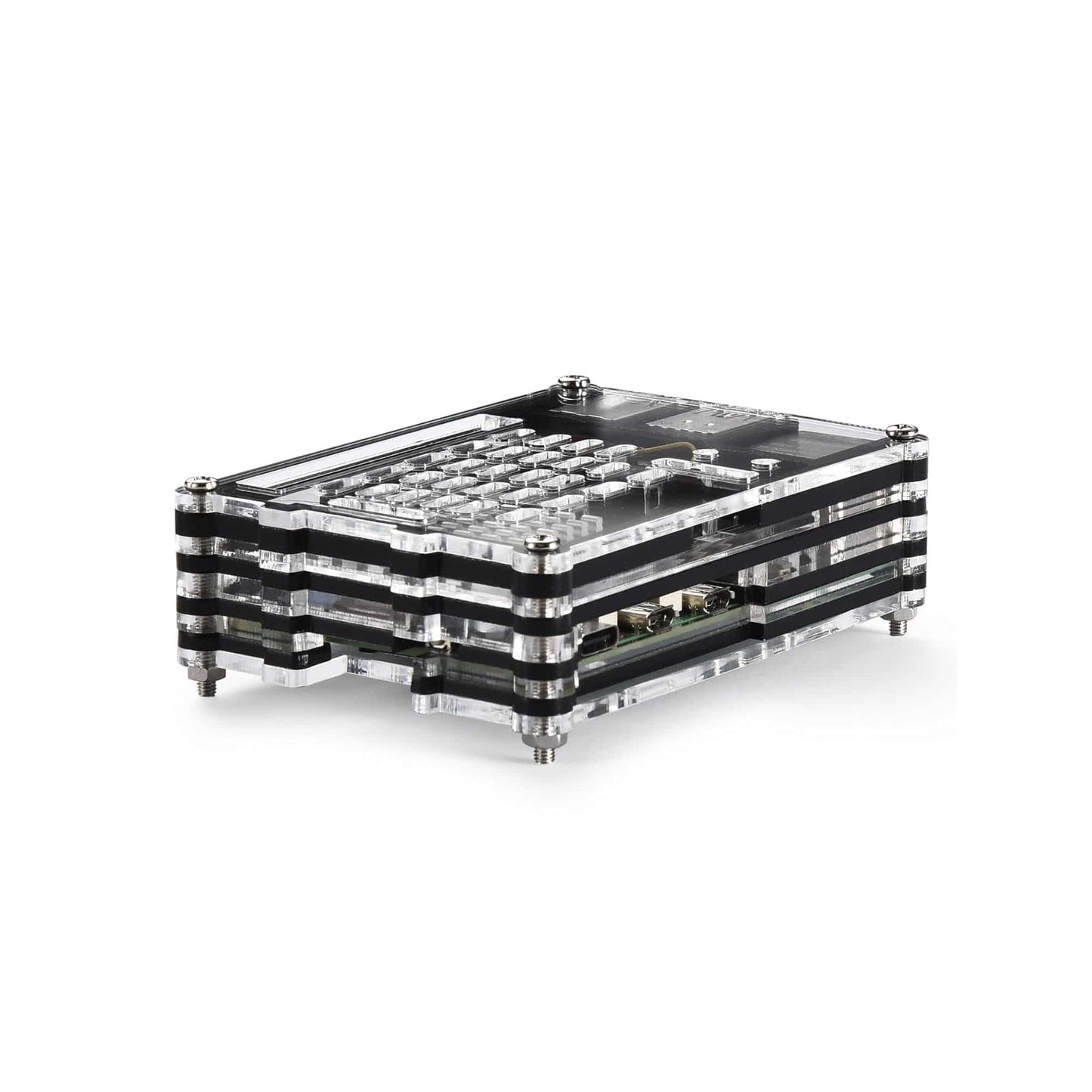 Raspberry Pi 5 9-Layer Case Acrylic Shell Raspberry Pi 5