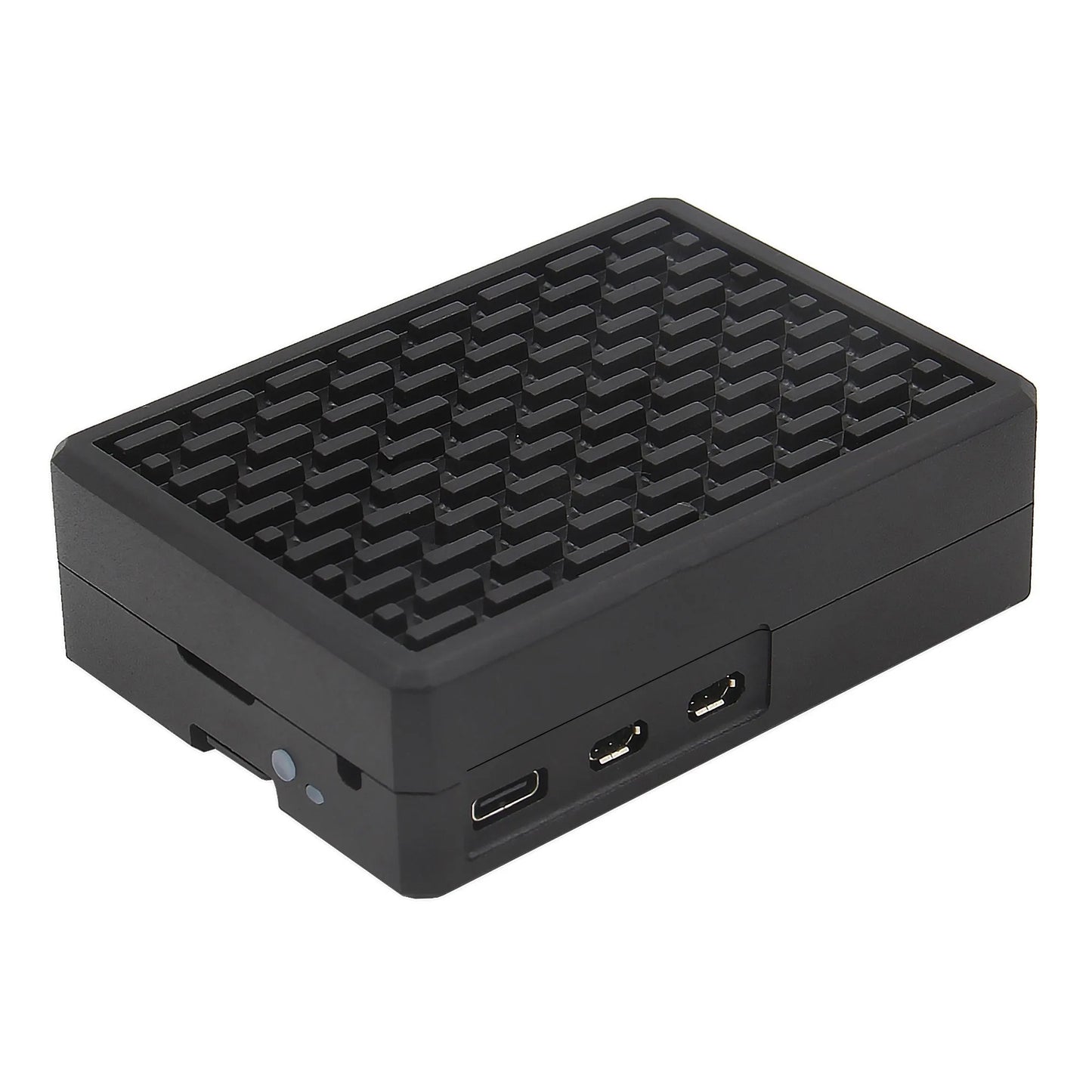 Raspberry Pi 5 Case Metal Case Aluminum Alloy Passive Cooling Enlosure Shell Built in Cooling Column - RS5792 - REES52