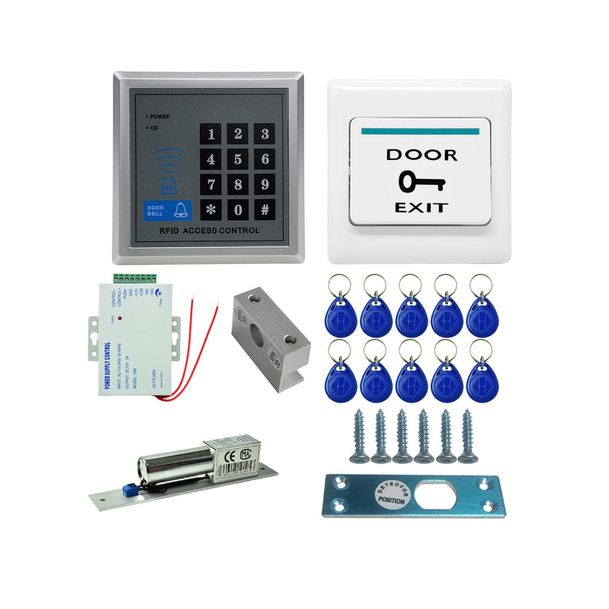 Access Box Kit MJPT020 RFID Access Control System Kits with Bolt Lock – REES52