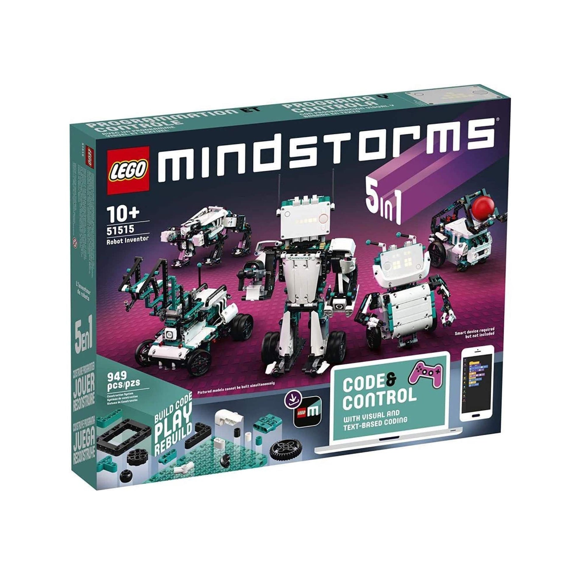 LEGO 51515 MINDSTORMS Robot Inventor Robotics Kit 5in1 – REES52