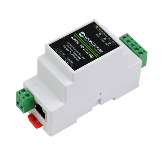 Waveshare RS485 To RJ45 Ethernet Converter RS485 TO POE ETH (B) Industrial Serial Server, RS485 To RJ45 Ethernet, TCP/IP To Serial, Rail-Mount Support, With POE Function - RS5904Waveshare RS485 To RJ45 Ethernet Converter RS485 TO POE ETH (B) Industrial Serial Server, RS485 To RJ45 Ethernet, TCP/IP To Serial, Rail-Mount Support, With POE Function - RS5904-picture-22